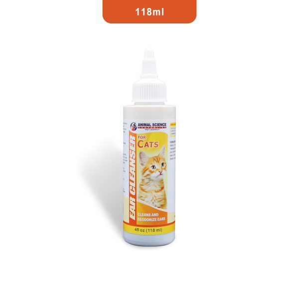 ANIMAL SCIENCE Ear Cleanser for Cats