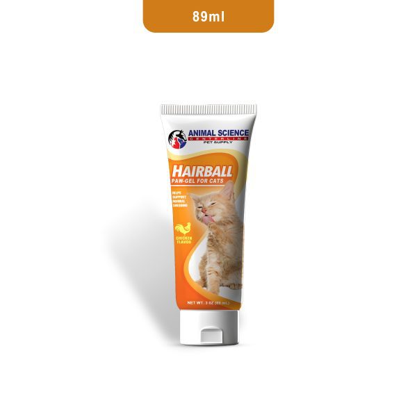 ANIMAL SCIENCE Hairball Paw Gel
