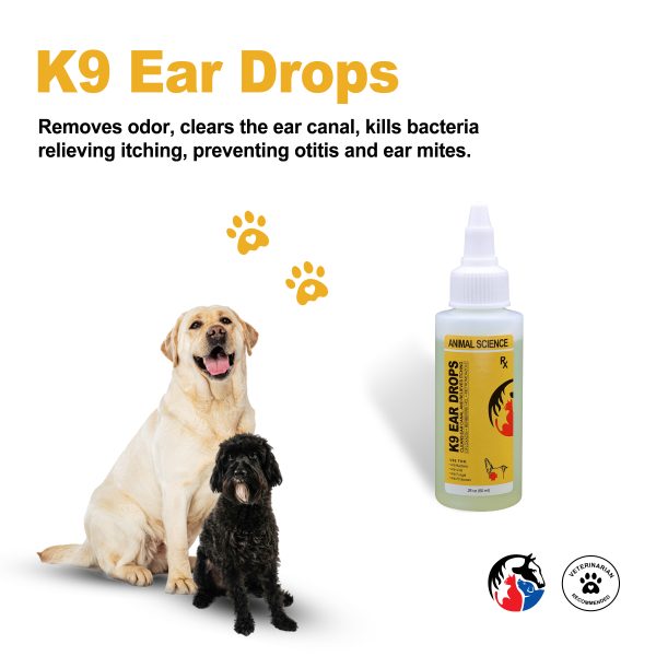 ANIMAL SCIENCE K-9 Ear Drops - Image 3
