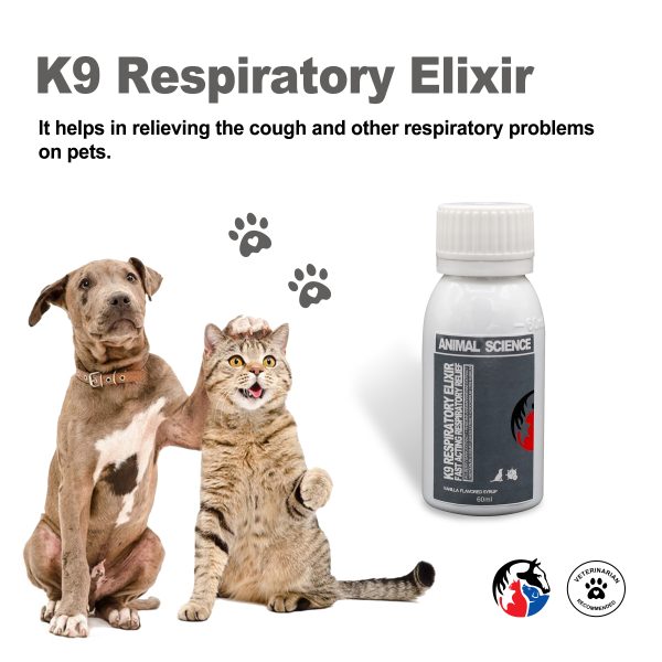 ANIMAL SCIENCE K9 Respiratory Elixir Syrup - Image 3