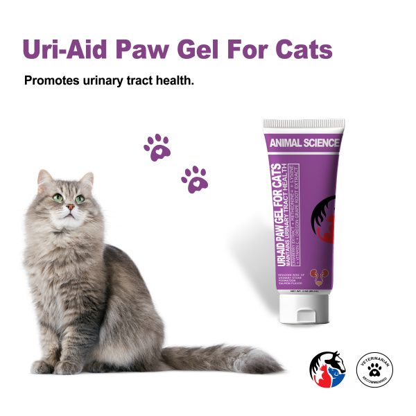 ANIMAL SCIENCE Uri-Aid Paw Gel for Cats - Image 3