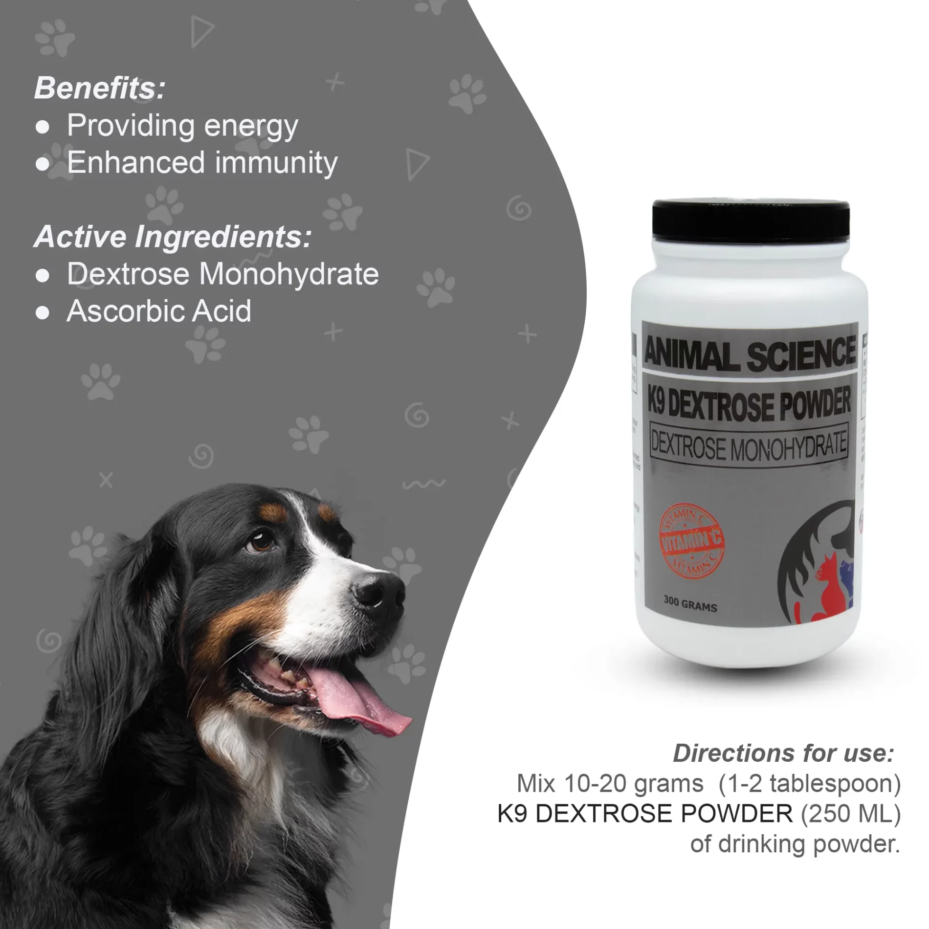 AS K9 DEXTROSE POWDER 2 AS K9 DEXTROSE POWDER 2
